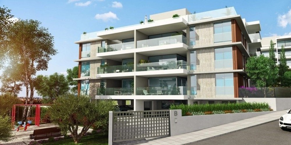 Apartment (Flat) in Agios Athanasios, Limassol with swimming pool