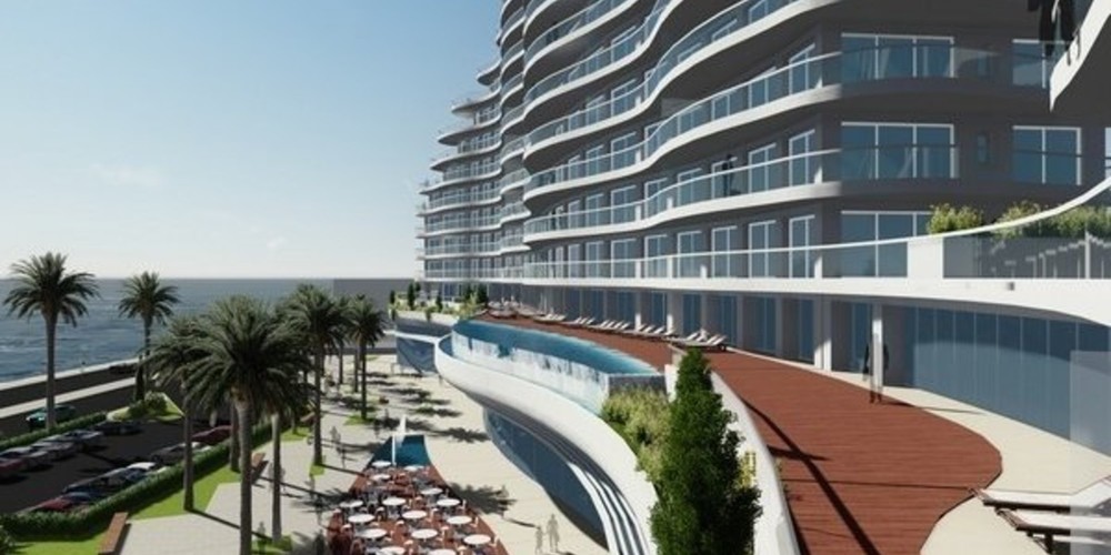 Apartment (Flat) in Germasoyia Tourist Area, Limassol with swimming pool