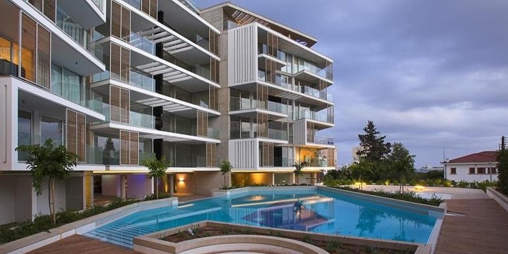 Apartment (Flat) in Neapoli, Limassol with swimming pool