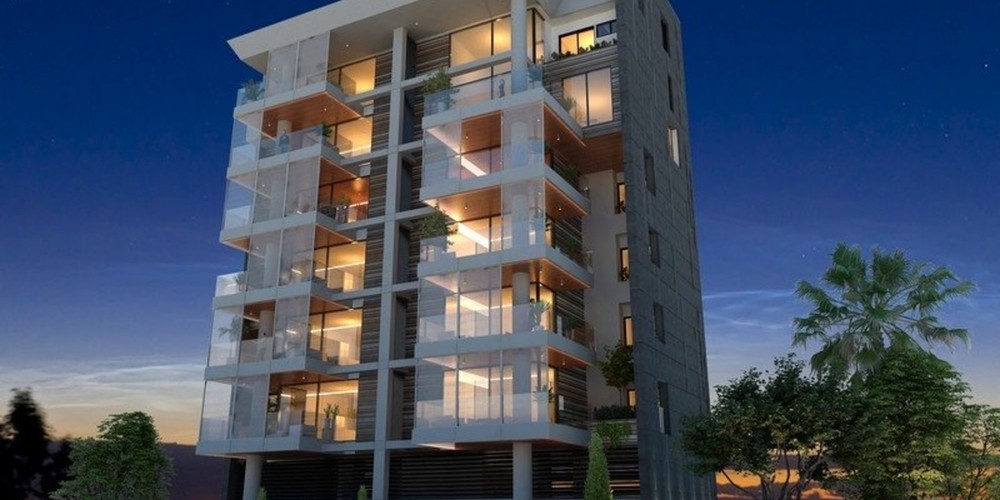 Apartment (Flat) in Neapoli, Limassol with swimming pool