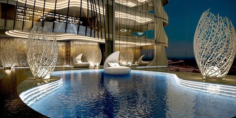 Apartment (Flat) in Larnaca Centre, Larnaca with swimming pool