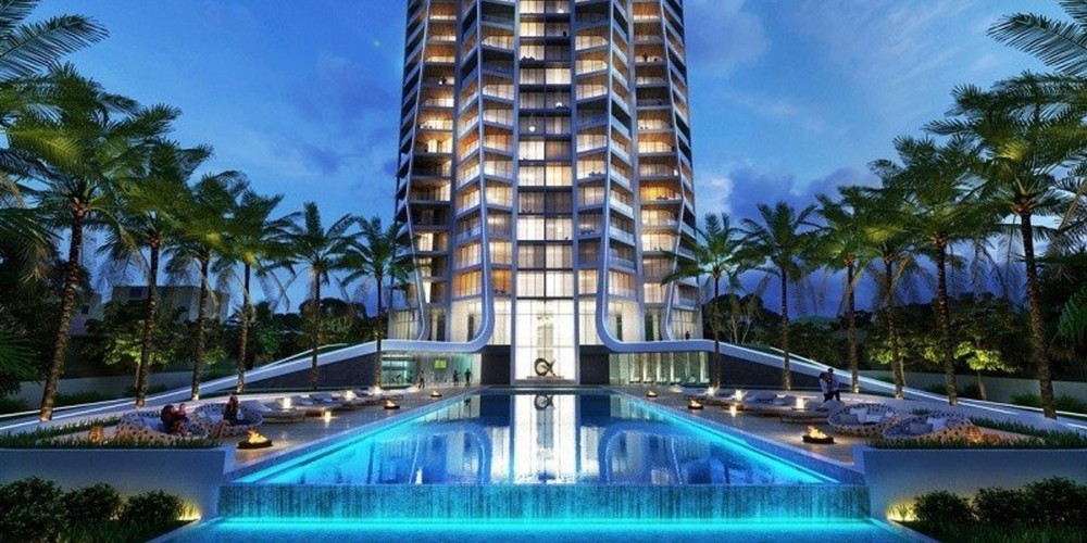 Apartment (Flat) in Germasoyia Tourist Area, Limassol with swimming pool