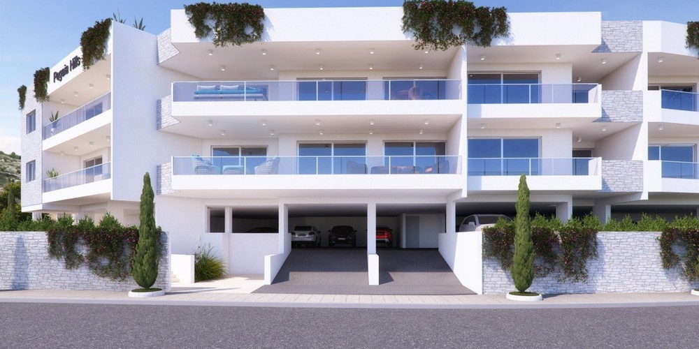 Apartment (Flat) in Pegeia, Paphos with swimming pool