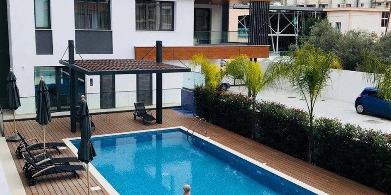 Apartment (Flat) in Papas Area, Limassol with swimming pool