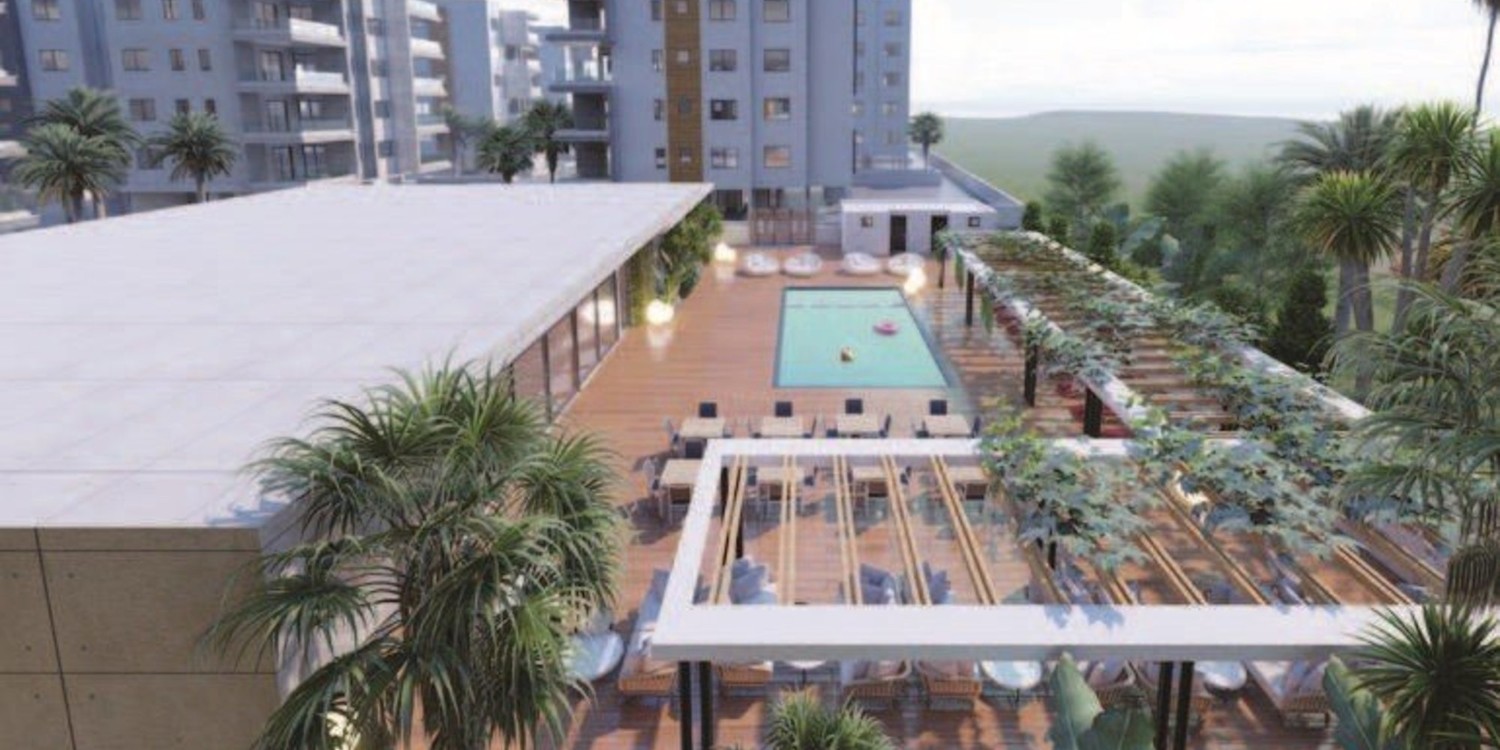 Apartment (Flat) in Zakaki, Limassol with swimming pool