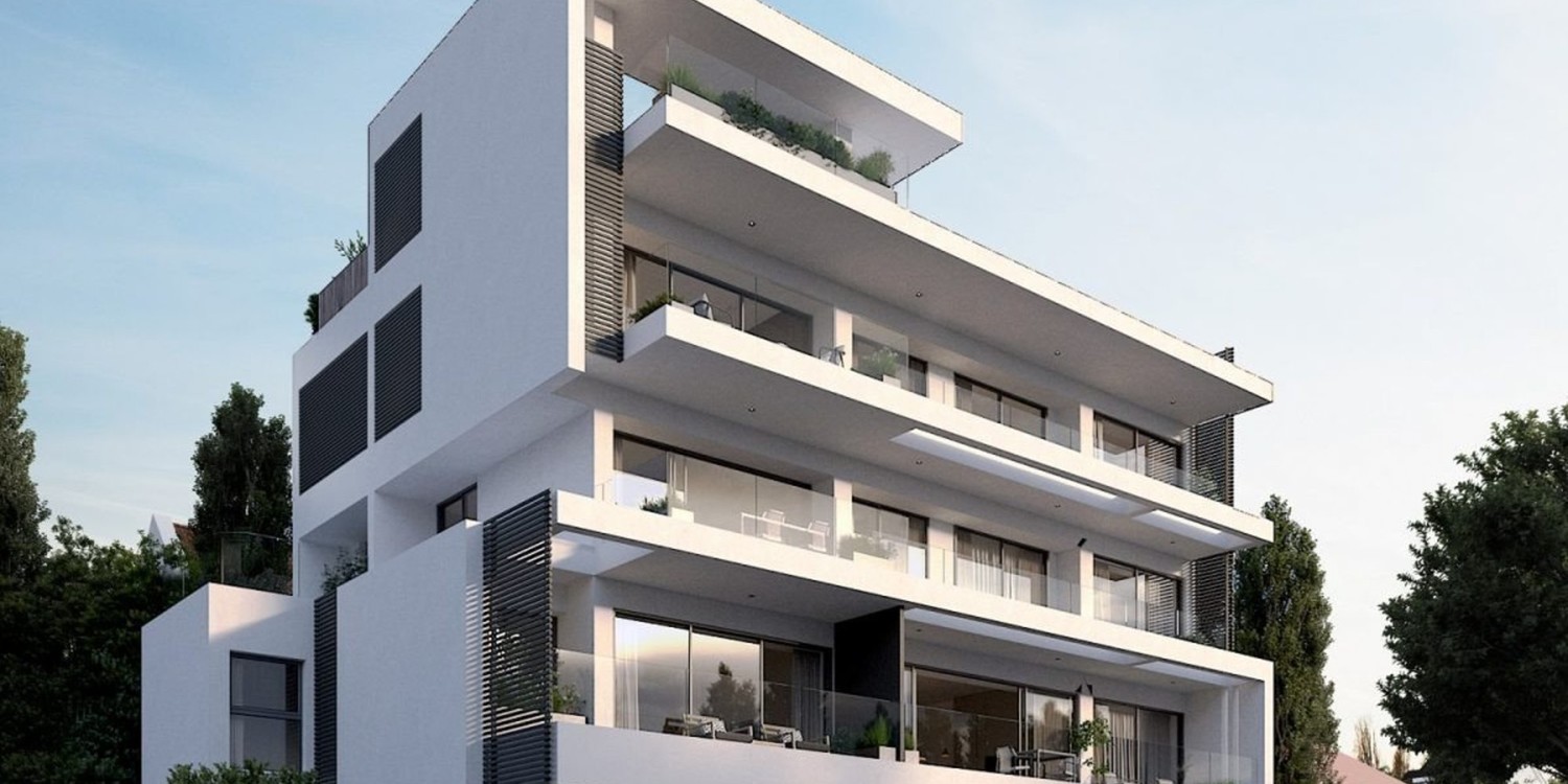 Villa Apartment (Penthouse) in Panthea, Limassol with swimming pool