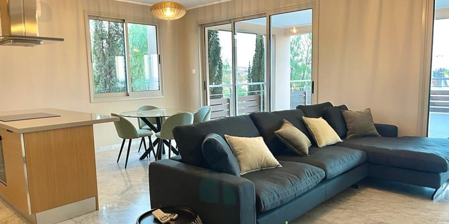 Apartment (Flat) in Agios Tychonas, Limassol with swimming pool