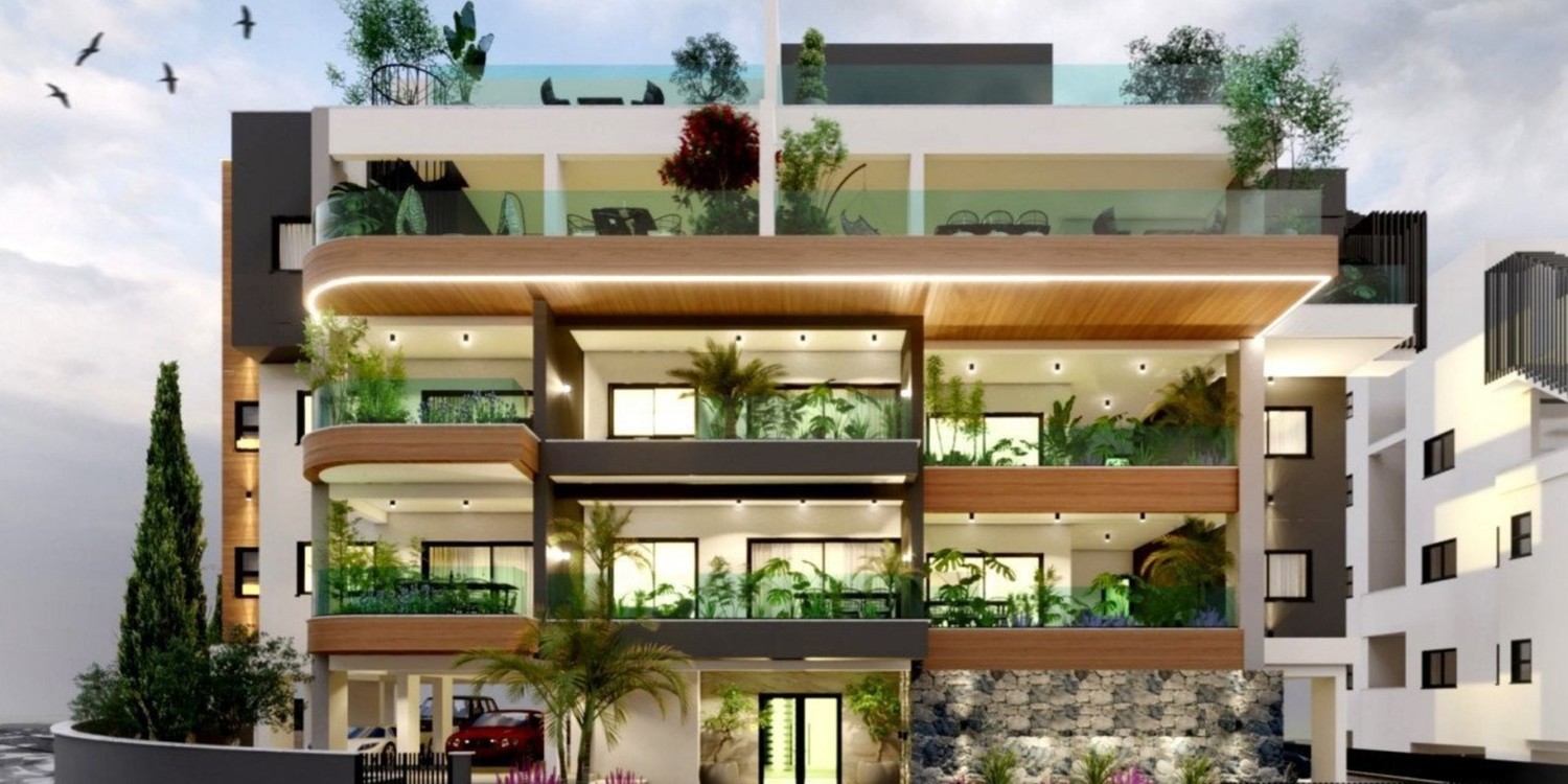 Villa Apartment (Penthouse) in Agios Athanasios, Limassol with swimming pool