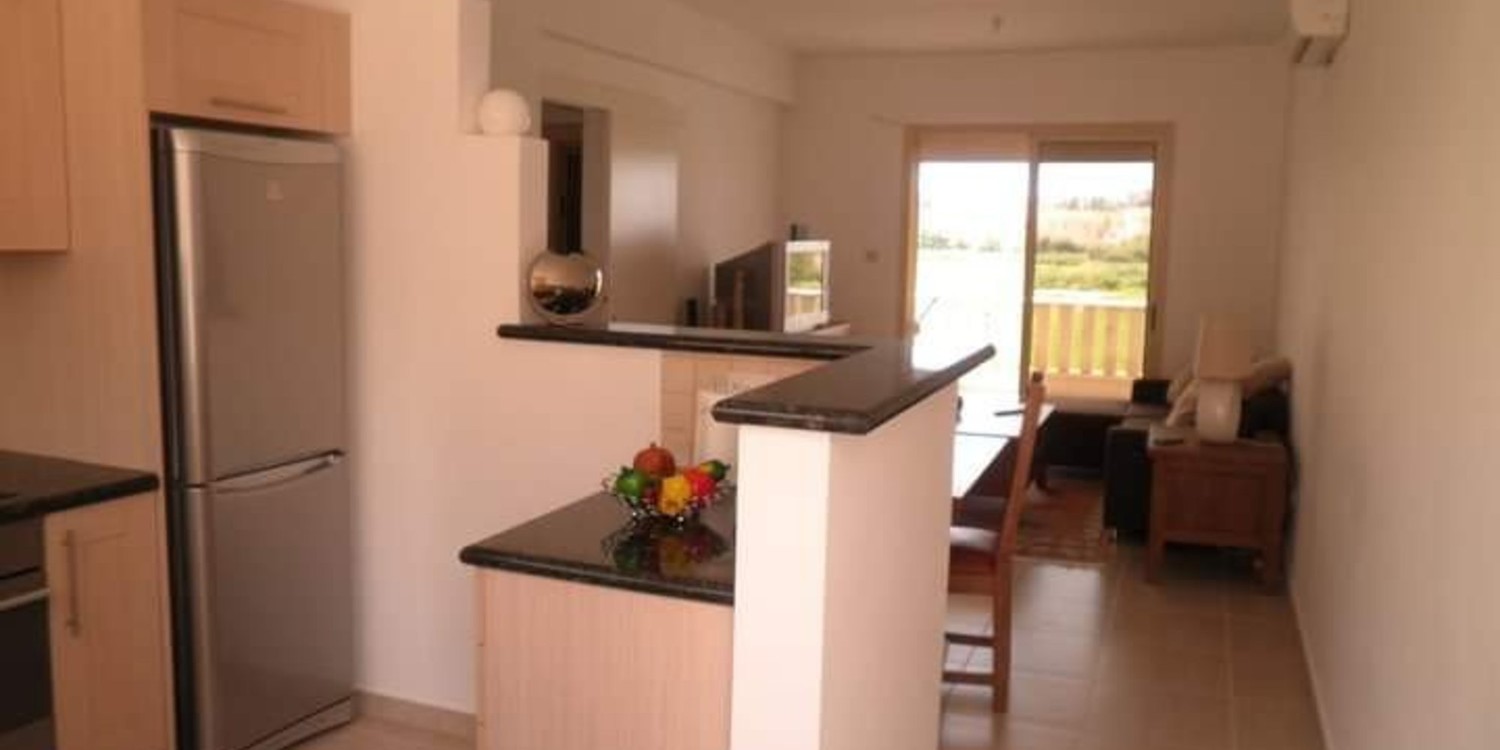 Apartment (Flat) in Mandria, Paphos with swimming pool