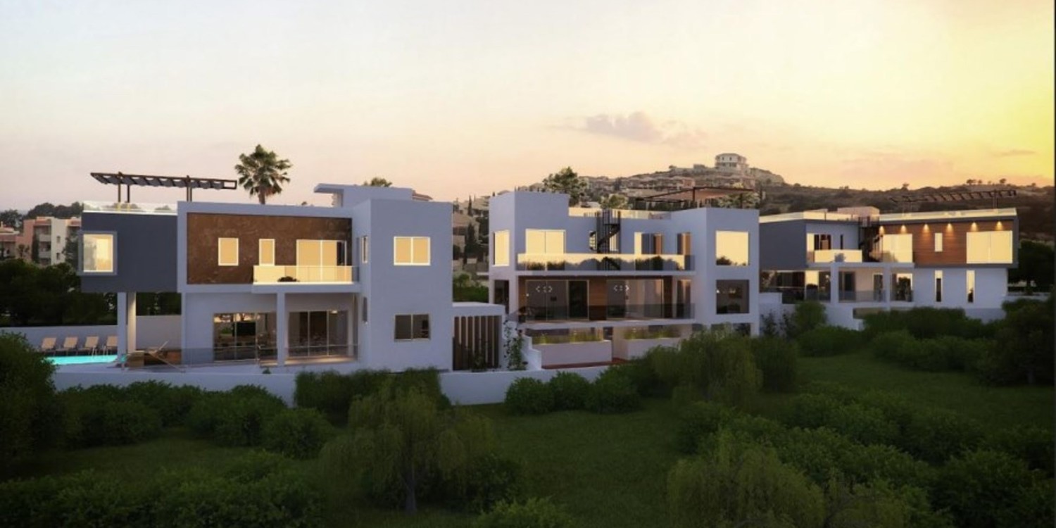 Four Bedrooms Luxury Villas in Agios Tychonas with swimming pool
