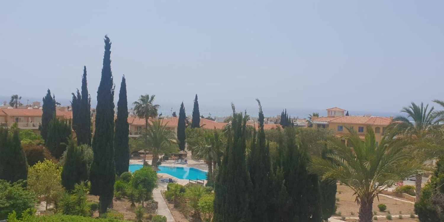 Apartment (Flat) in Tombs of the Kings, Paphos with swimming pool