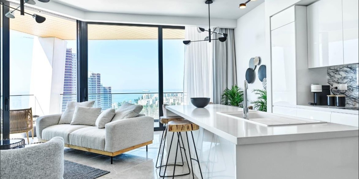 Apartment (Flat) in Germasoyia Tourist Area, Limassol for Rent with swimming pool