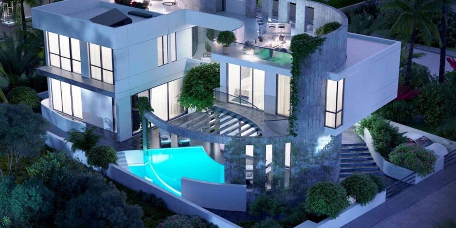 Contemporary 5-Bedrooms Villa with swimming pool
