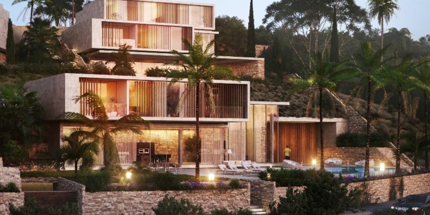 Modern Five Bedroom Mansions with swimming pool