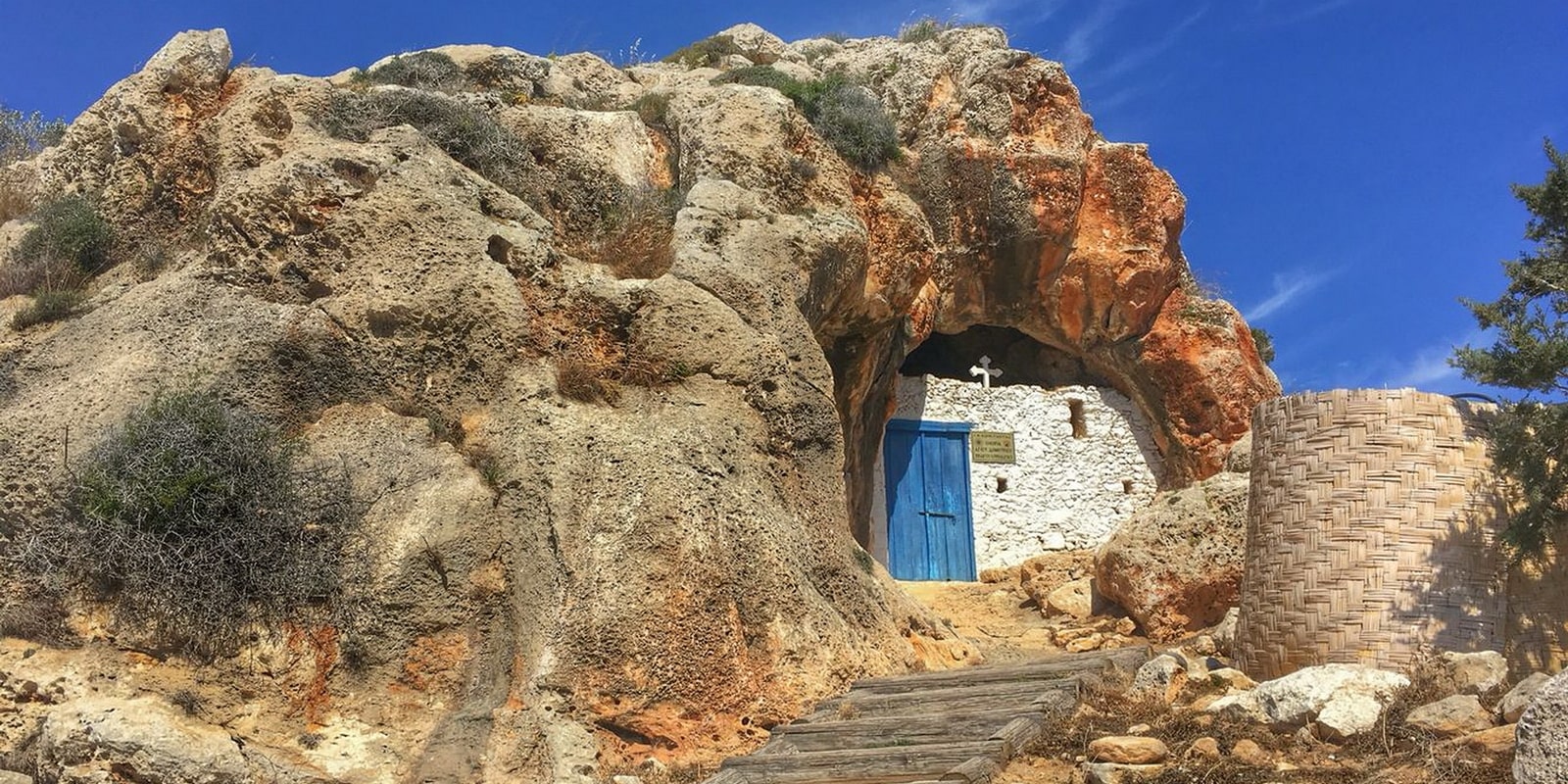 Agioi Saranta Cave Church in Protaras Cyprus